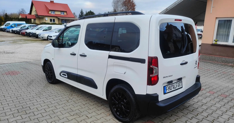 Citroen Berlingo cena 66900 przebieg: 111000, rok produkcji 2020 z Staszów małe 497